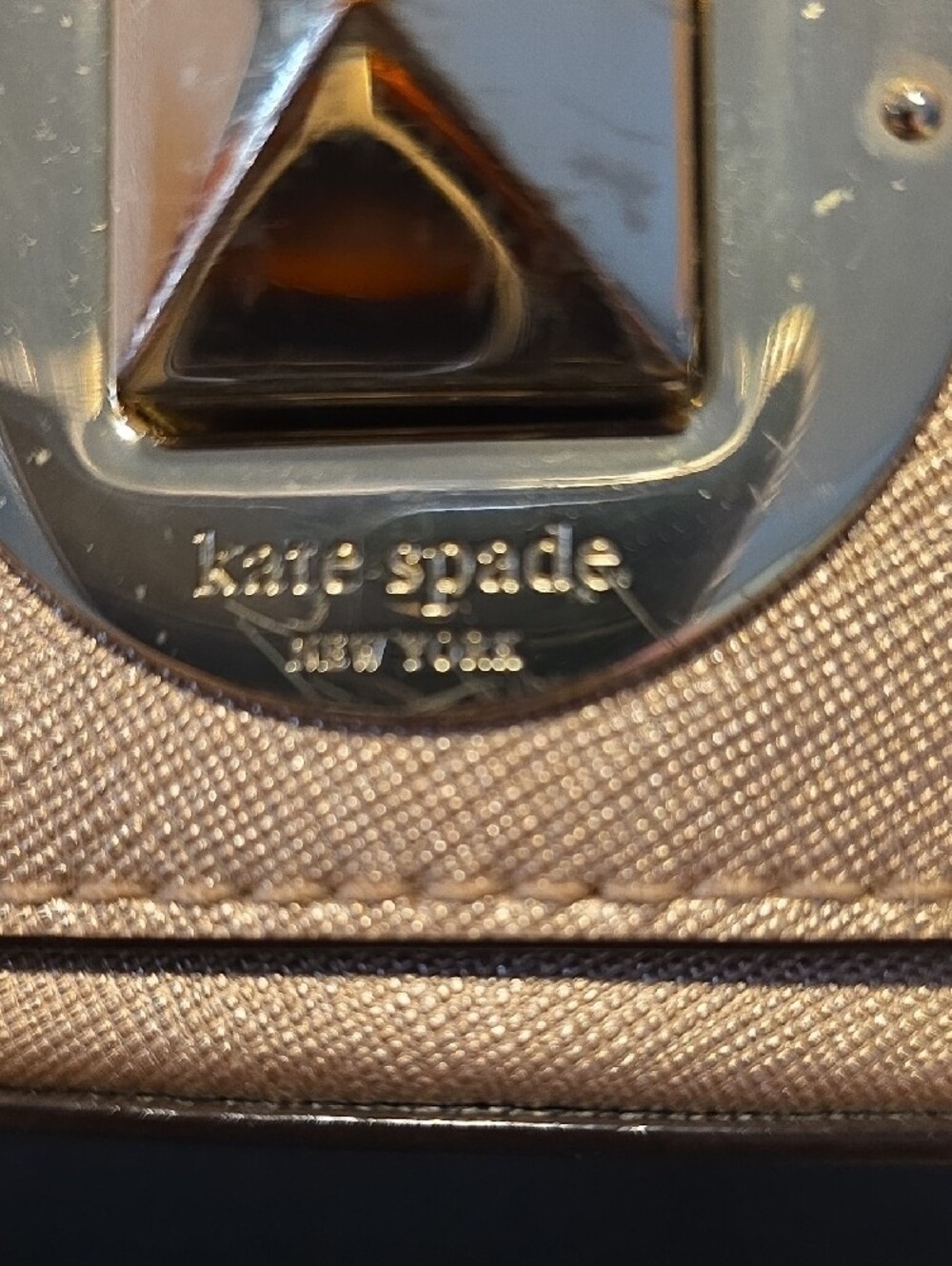 kate spade Rose Gold Chain Crossbody/Clutch - Picture 2 of 7